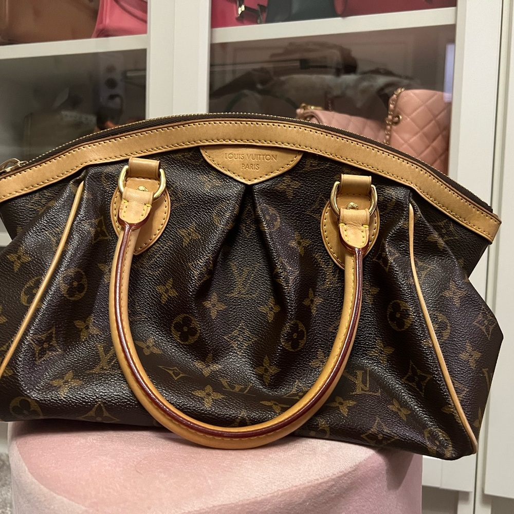 LOUIS VUITTON Tivoli Handbag Monogram Canvas PM
